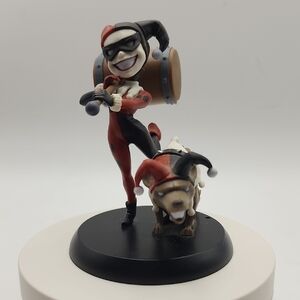 Harlequin Figurine‎ with Dog